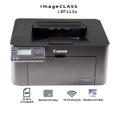 Máy in Laser Canon LBP 913W tốc độ in 22 trang/phút nhỏ gọn có WIFI