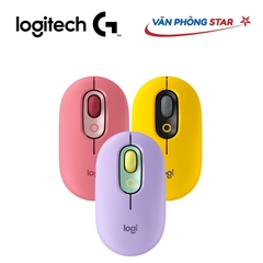 [FREESHIP] Chuột không dây Logitech Pop Mouse cho laptop, pc chạy Window, macbook, iMac. Chính hãng bảo hành 24 tháng