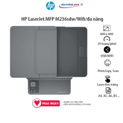 Máy in đa năng HP LaserJet MFP M236sdw (9YG09A) (in, copy, scan, in đảo mặt, wifi)