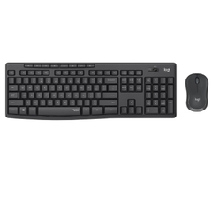 Bộ bàn phím chuột không dây Logitech MK295 USB-Wireless