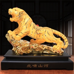 TƯỢNG CON HỔ TÀI LỘC TRANG TRÍ PHÒNG KHÁCH, CỬA HÀNG, VĂN PHÒNG LÀM VIỆC