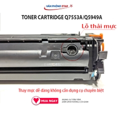 Hộp mực 49a 53a toner cartridgle CRG-108/308/515/715 dung lượng 3000 bản dùng cho HP LJ2015/2104/1160/132o Canon LBP