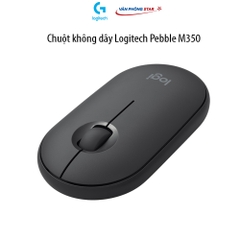 [Free ship] Chuột không dây Logitech Pebble M350 tối giản, hiện đại, thuận tiện khi sử dụng độ phân giải 100 dpi.
