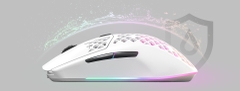 Chuột game không dây Steelseries Aerox 3 Snow - Chính Hãng