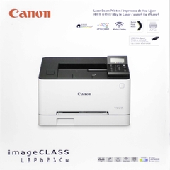 Máy in màu laser Canon LBP621CW tốc độ in cao 18trang/phút cả màu và đen trắng, máy in màu wifi