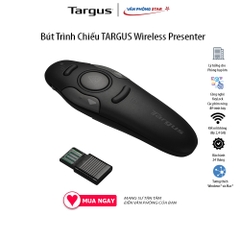 Bút Trình Chiếu TARGUS P19 Wireless Presenter With Laser Pointer Kết nối không dây Tương thích với Windows & MacOS