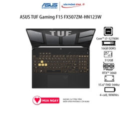 Laptop ASUS TUF Gaming F15 FX507ZM-HN123W (Core™ i7-12700H | 16GB | 512GB | GeForce RTX™ 3060 | 15.6 inch FHD)