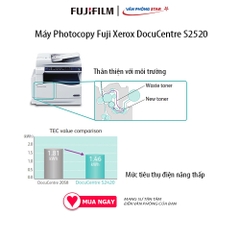 Máy photocopy đa chức năng FujiXerox DC S2520, chính hãng bảo hành toàn quốc