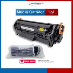 COMBO 10 HỘP MỰC máy in canon 2900/3000 - 12A (Q2612A) - Mực in rõ nét, bền máy