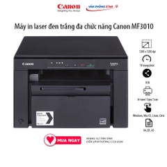 Máy In Canon ImageCLASS MF3010AE - Chính Hãng, A4 Đen Trắng, Đa Chức Năng In, Copy, Scan, kết nối Usb tại Vanphongstar