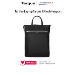 Túi đeo Laptop Targus 15 Inch Newport TBB600GL-703 ngăn đứng máy tính trống chộm Vải Nylon chống thấm nước BH 1 năm
