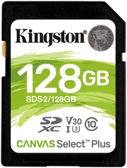 128GB microSDXC Canvas Select  Plus 100R A1 C10  Card + ADP