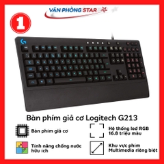 Bàn phím giả cơ Logitech G213 chính hãng