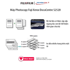 Máy photocopy đa chức năng FujiXerox DC S2520, chính hãng bảo hành toàn quốc