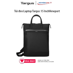Túi đeo Laptop Targus 15 Inch Newport TBB600GL-703 ngăn đứng máy tính trống chộm Vải Nylon chống thấm nước BH 1 năm