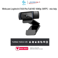 Webcam Logitech C920E Pro Full HD 1080p 30FPS