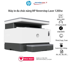Máy in đa chức năng HP Neverstop Laser 1200w, in, copy, scan, tốc độ 21 trang/phút tại Vanphongstar