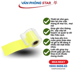 Giấy ghi chú cuộn HS - RS1 Hồng Hà - 6680 ( 1 cuộn)