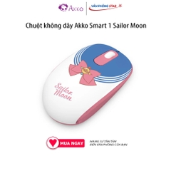 Chuột không dây Akko Smart 1 Sailor Moon khoảng cách kết nối 10m, Tương thích Windows XP/Vista/7/8/10 - Mac OS - Chrome