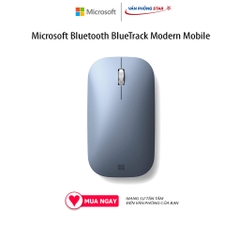 Chuột máy tính không dây Microsoft Bluetooth BlueTrack Modern Mobile, Kết nối Bluetooth, cảm biến Optical