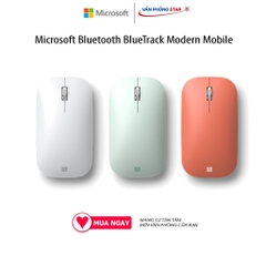 Chuột máy tính không dây Microsoft Bluetooth BlueTrack Modern Mobile, Kết nối Bluetooth, cảm biến Optical