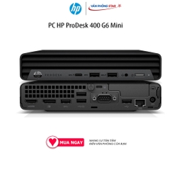 PC HP ProDesk 400 G6 Mini (i3-10105T/4GB RAM/256GB SSD/WL+BT/K+M/Win 11) (60U52PA) Wifi + Bluetooth, Windows 11