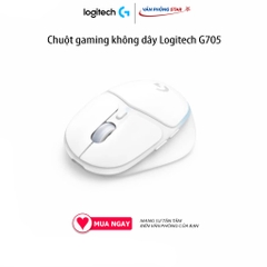 Chuột Logitech G705 Aurora Wireless đèn LED RGB, kết nối không dây LightSpeed, Bluetooth, có dây, Cảm biến quang 8200dpi