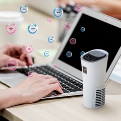 Máy lọc không khí, khử mùi ô tô Sharp IG-NX2E-A/B/W, lọc sạch mùi, vi khuẩn, 80% bụi PM10