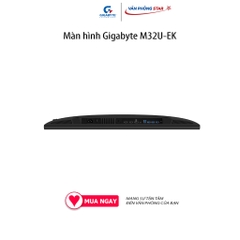 Màn hình Gigabyte M32U-EK (31.5 inch/UHD/IPS/144Hz/1ms/350 nits/HDMI+DP+USB+USBC/Loa)