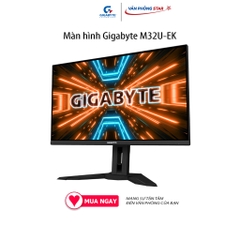 Màn hình Gigabyte M32U-EK (31.5 inch/UHD/IPS/144Hz/1ms/350 nits/HDMI+DP+USB+USBC/Loa)