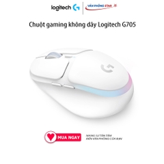 Chuột Logitech G705 Aurora Wireless đèn LED RGB, kết nối không dây LightSpeed, Bluetooth, có dây, Cảm biến quang 8200dpi