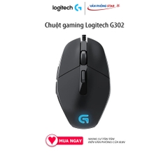 Chuột gaming Logitech G302 kết nối USB 2.0, độ phân giải (CPI/DPI) 4000DPI, dạng cảm biến Optical, phản hồi 1ms