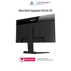 Màn hình Gigabyte M32U-EK (31.5 inch/UHD/IPS/144Hz/1ms/350 nits/HDMI+DP+USB+USBC/Loa)