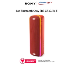 Loa Bluetooth Sony SRS-XB32/RC EXTRA BASS. Kết nối Bluetooth, NFC. Khả năng chống nước IP67 chính hãng
