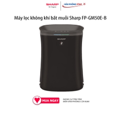 Máy lọc không khí bắt muỗi Sharp FP-GM50E-B Lọc 99.97% bụi mịn PM 2.5, Inverter tiết kiệm điện, phòng từ 35 - 40m2