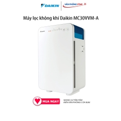 Máy lọc không khí Daikin MC30VVM-A Phin lọc tĩnh điện HEPA) 3 cấp, cảm biến PM2.5, Diện tích phù hợp 21.5m2