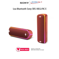 Loa Bluetooth Sony SRS-XB32/RC EXTRA BASS. Kết nối Bluetooth, NFC. Khả năng chống nước IP67 chính hãng