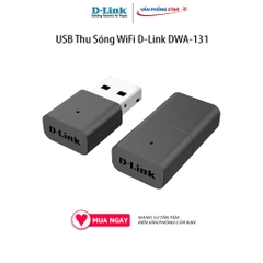 USB Thu Sóng WiFi D-Link DWA-131 kết nối không dây IEEE 802.11n, IEEE 802.11g Cổng kết nối 1x USB 2.0