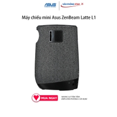 Máy chiếu mini Asus ZenBeam Latte L1 3 giờ trình chiếu, kích thước 40-120 inch kết nối không dây kèm loa