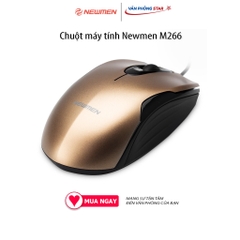 Chuột máy tính gaming Newmen M266, độ phân giải 1000DPI cảm biến optical, kết nối USB 2.0 chính hãng giá rẻ