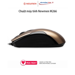 Chuột máy tính gaming Newmen M266, độ phân giải 1000DPI cảm biến optical, kết nối USB 2.0 chính hãng giá rẻ
