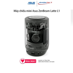 Máy chiếu mini Asus ZenBeam Latte L1 3 giờ trình chiếu, kích thước 40-120 inch kết nối không dây kèm loa