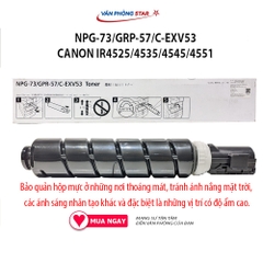 Hộp mực canon NPG-73 cho Canon IR 4525 4535 4545 455 Mực in máy photocopy tương thích dung lượng 24.000 BH 1 đổi 1