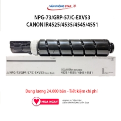 Hộp mực canon NPG-73 cho Canon IR 4525 4535 4545 455 Mực in máy photocopy tương thích dung lượng 24.000 BH 1 đổi 1