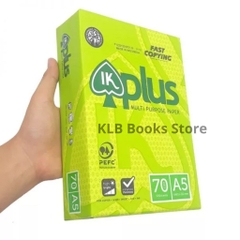 Giấy In A5 Double, Ik Plus, Pagi - Giấy Photo Khổ A5 Trắng Đẹp, In Hóa Đơn, Tài Liệu, Học Tập