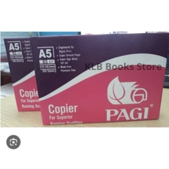 Giấy In A5 Double, Ik Plus, Pagi - Giấy Photo Khổ A5 Trắng Đẹp, In Hóa Đơn, Tài Liệu, Học Tập