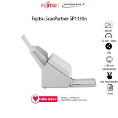 Máy Scan Fujitsu SP-1130N quét hai mặt tự động, tốc độ đến 60 ảnh/phút