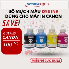 Mực in Canon Dye Ink dùng cho máy in phun màu canon G1010 G1020 G2010 G3010 Cam kết chất lượng