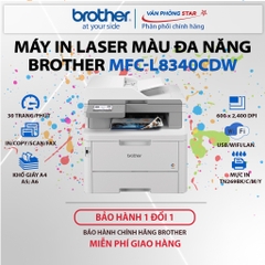 Máy in laser màu Brother MFC-L8340CDW đa chức năng chính hãng bảo hành 1 đổi 1