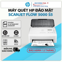 Máy quét HP ScanJet Enterprise Flow 5000 S5 (6FW09A). Máy scan đảo mặt tự động - CHÍNH HÃNG HP MỚI 100% - Vanphongstar